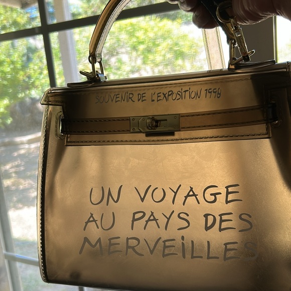 Plastic clear brown Crossbody/ Handbag NWT - Picture 2 of 11